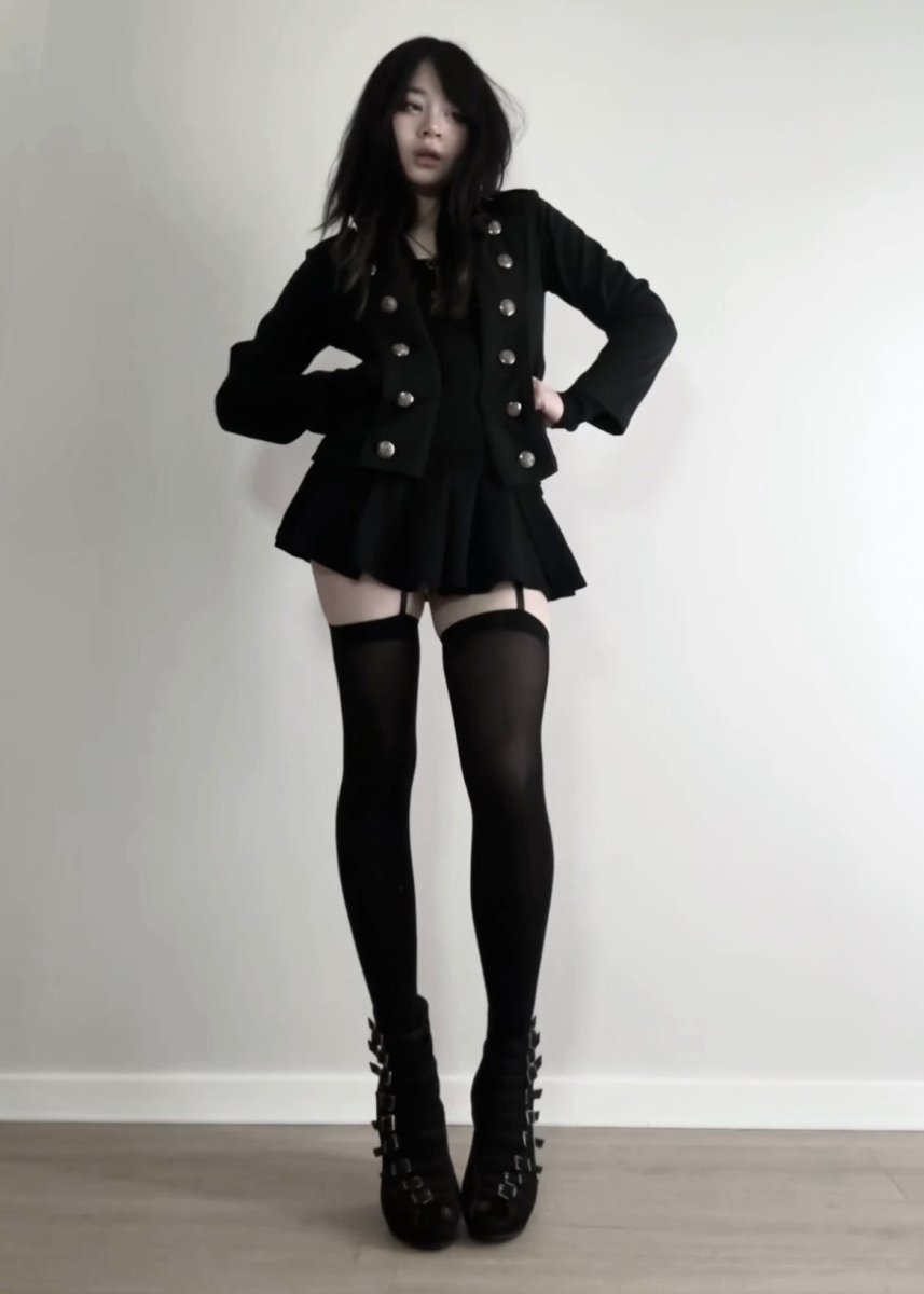 Sworn Military Jacket - MIDNIGHT FAE