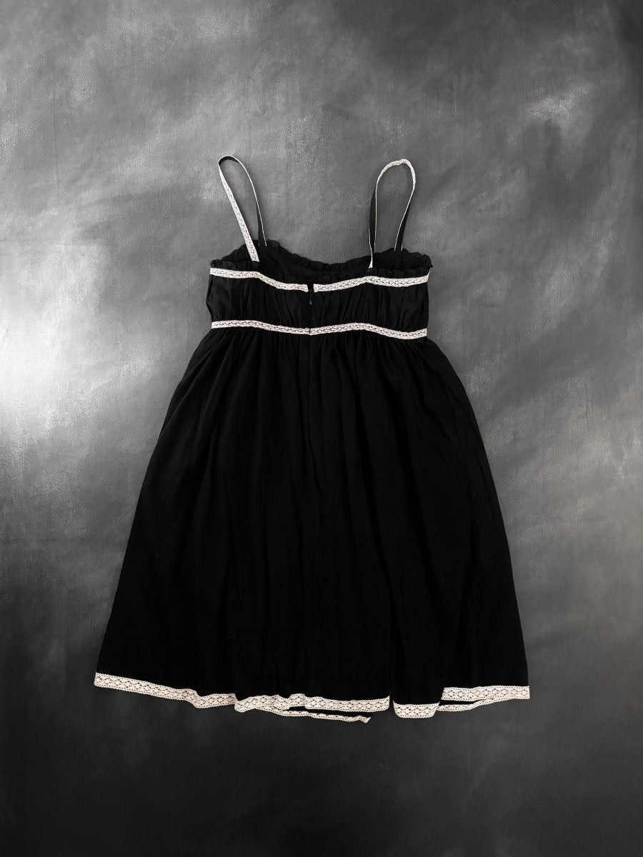 Sylph Babydoll Dress - MIDNIGHT FAE