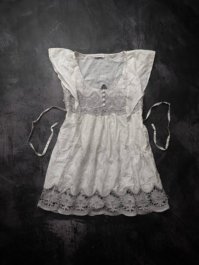Thistle Babydoll Blouse - MIDNIGHT FAE