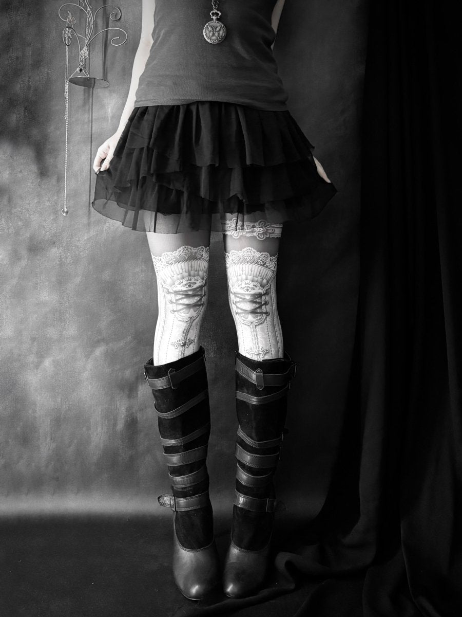 Tulle Mini Skirt - MIDNIGHT FAE