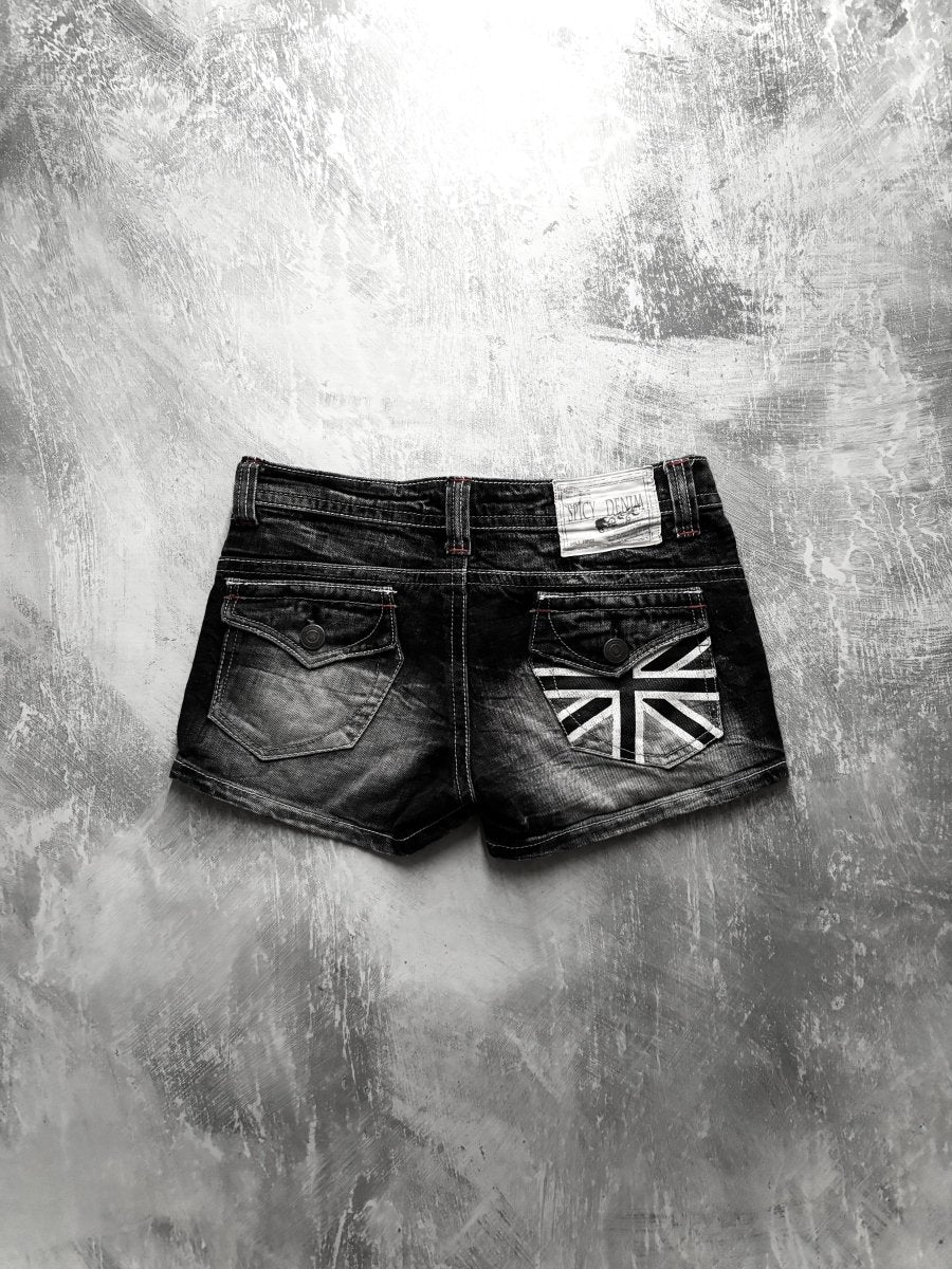 Union Denim Shorts - MIDNIGHT FAE