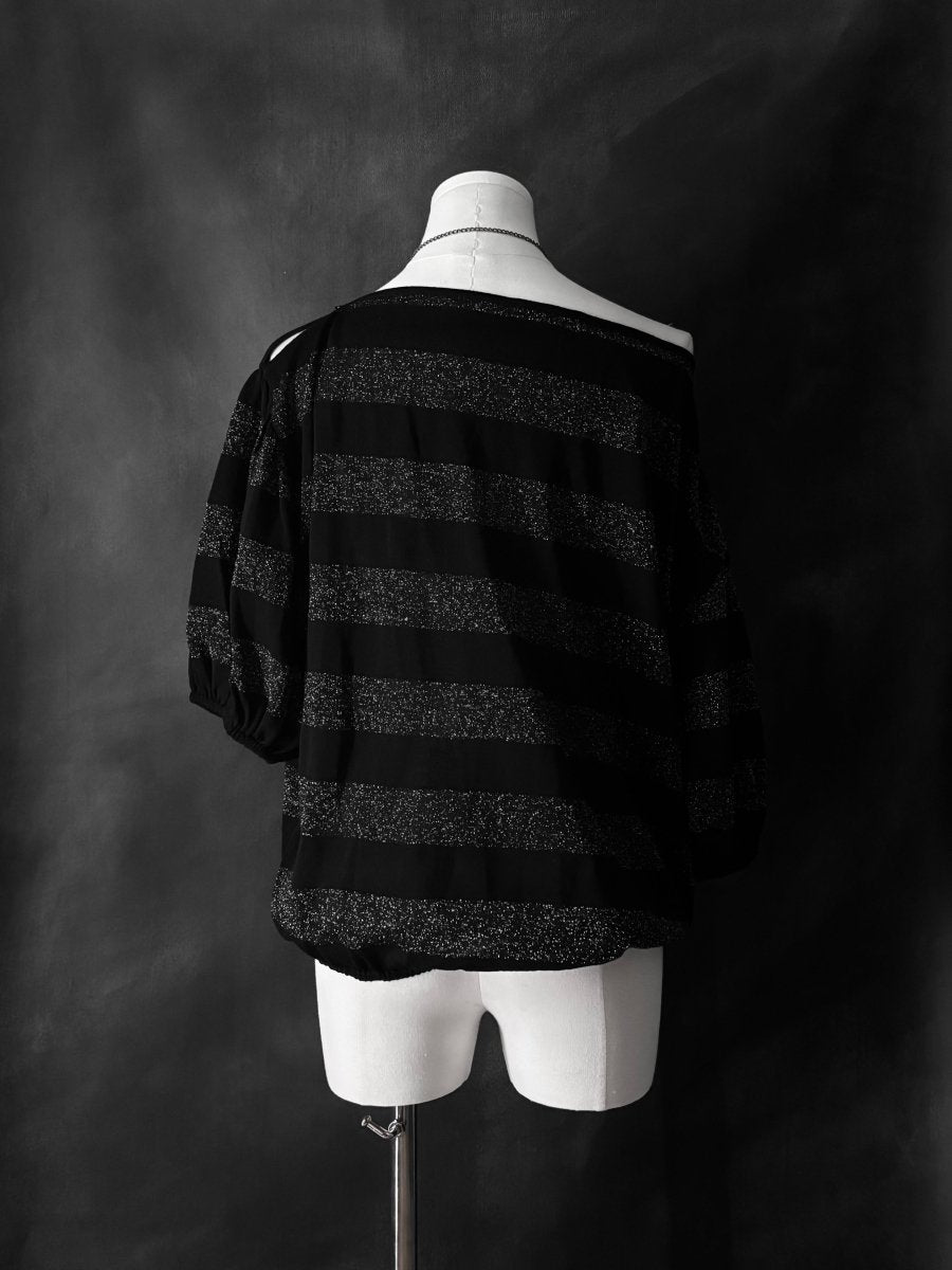 Unquiet Slouchy Top - MIDNIGHT FAE