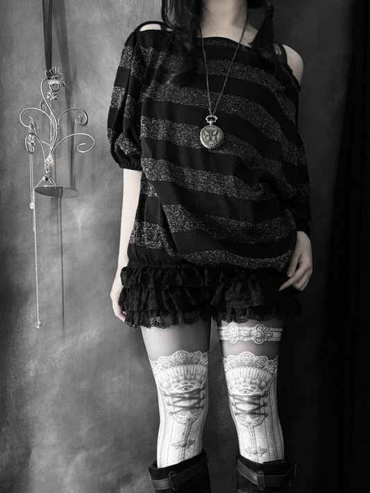 Unquiet Slouchy Top - MIDNIGHT FAE