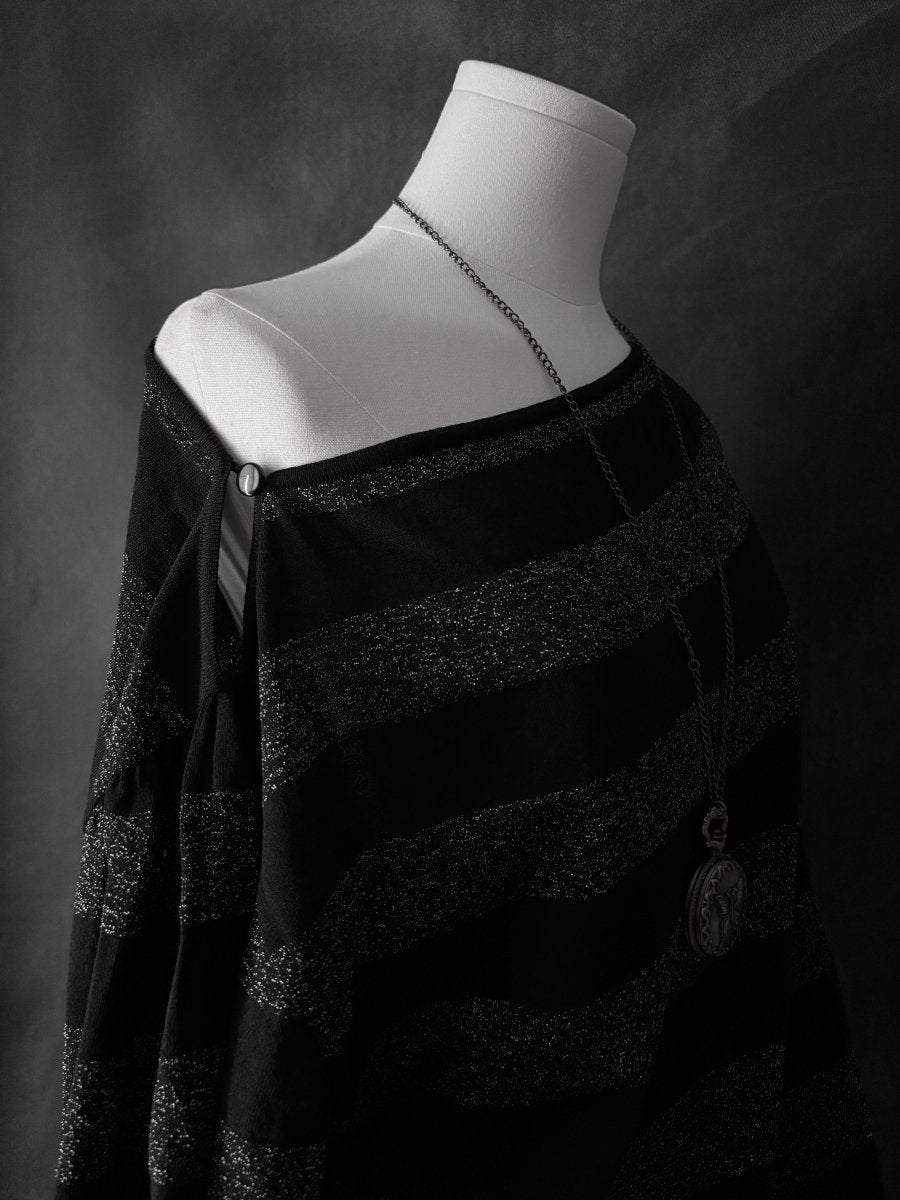 Unquiet Slouchy Top - MIDNIGHT FAE