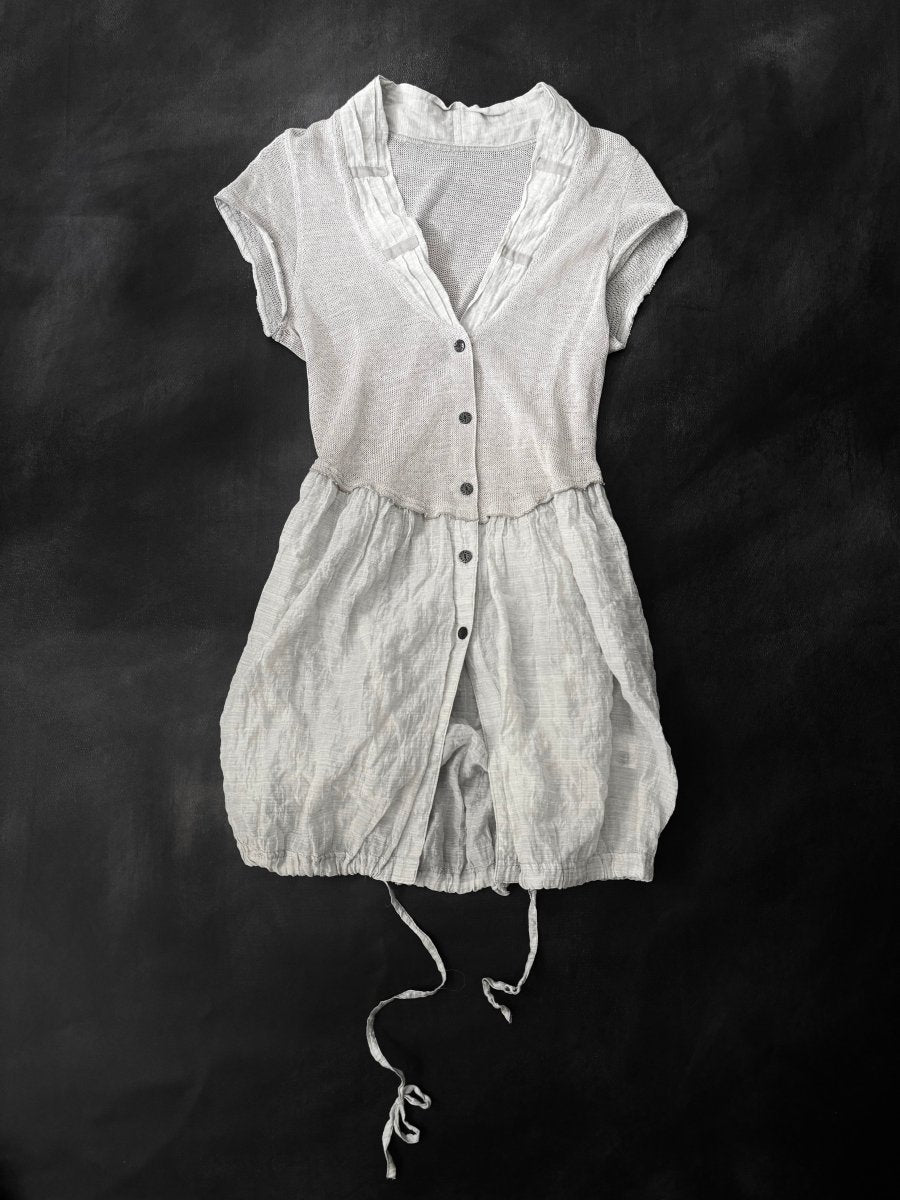 Utopia Linen Tunic - MIDNIGHT FAE