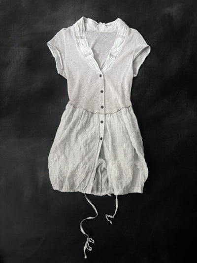 Utopia Linen Tunic - MIDNIGHT FAE