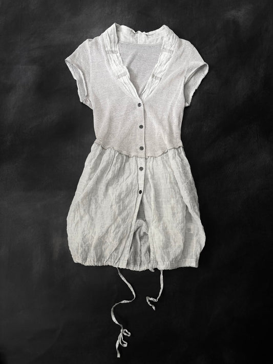 Utopia Linen Tunic - MIDNIGHT FAE