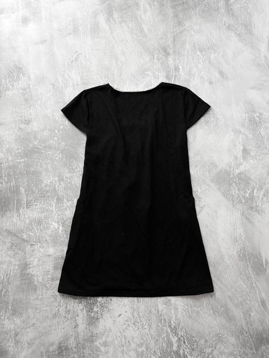 Vermilion Tunic Dress - MIDNIGHT FAE
