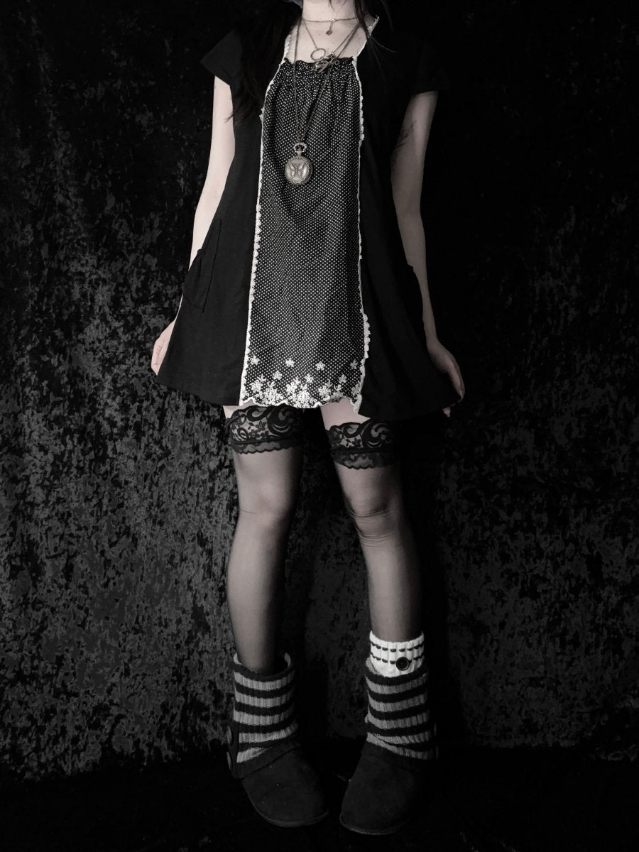 Vermilion Tunic Dress - MIDNIGHT FAE