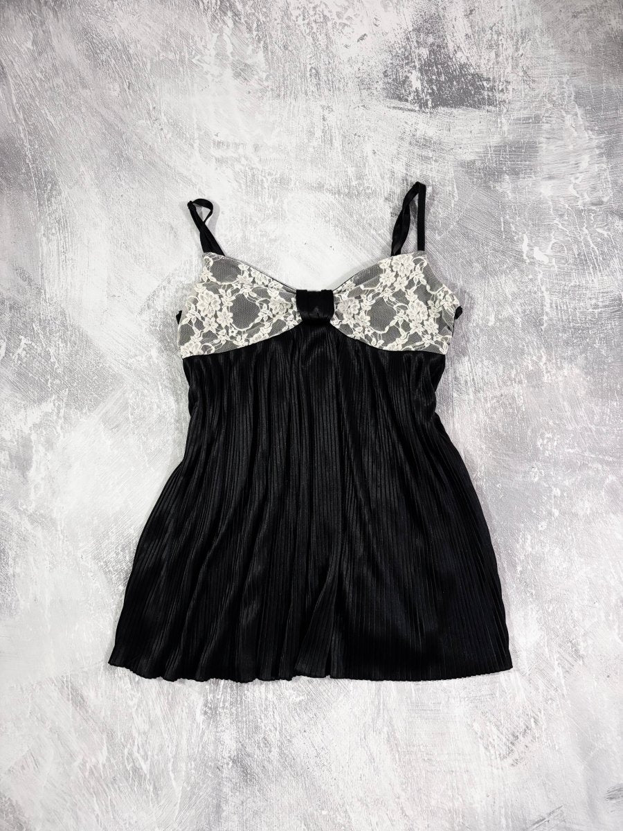 Vigny Pleated Cami - MIDNIGHT FAE