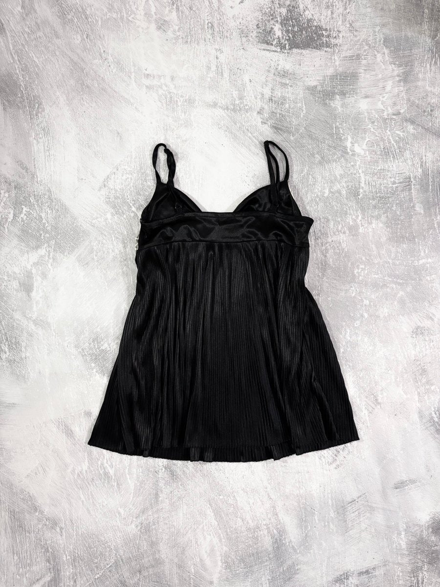 Vigny Pleated Cami - MIDNIGHT FAE
