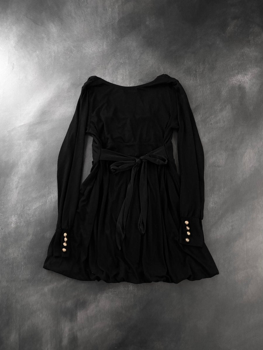Voudrais Babydoll Dress - MIDNIGHT FAE