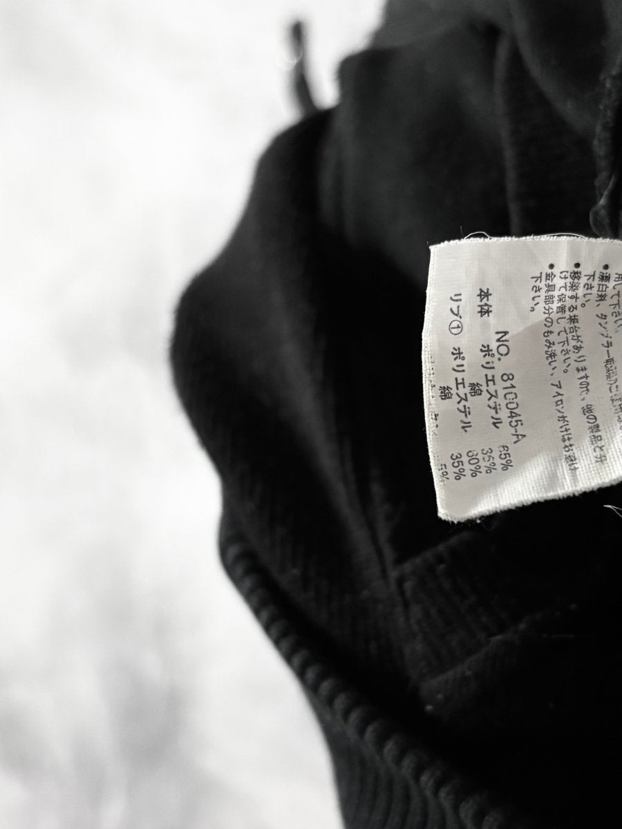 Voudrais Black Zip Jacket - MIDNIGHT FAE