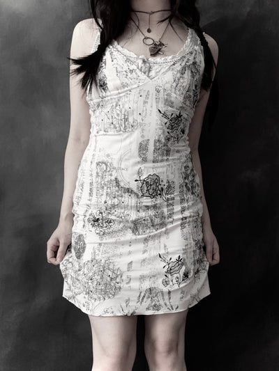 Weaver Slip Dress - MIDNIGHT FAE