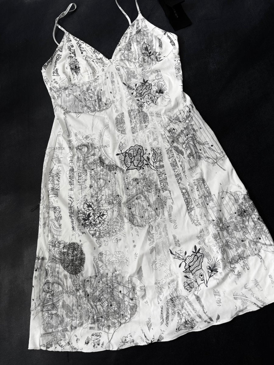 Weaver Slip Dress - MIDNIGHT FAE