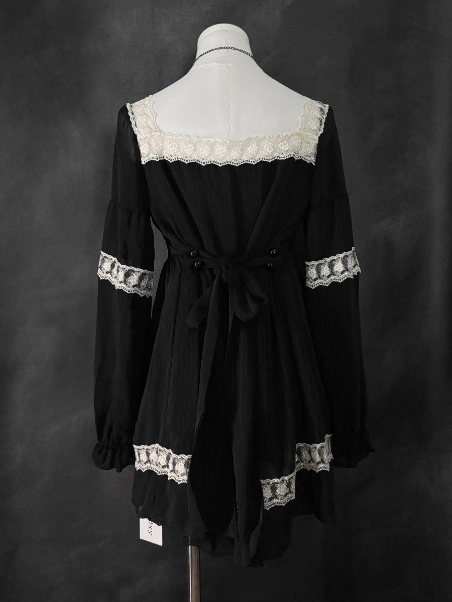 Wisp Babydoll Dress (BNWT) - MIDNIGHT FAE
